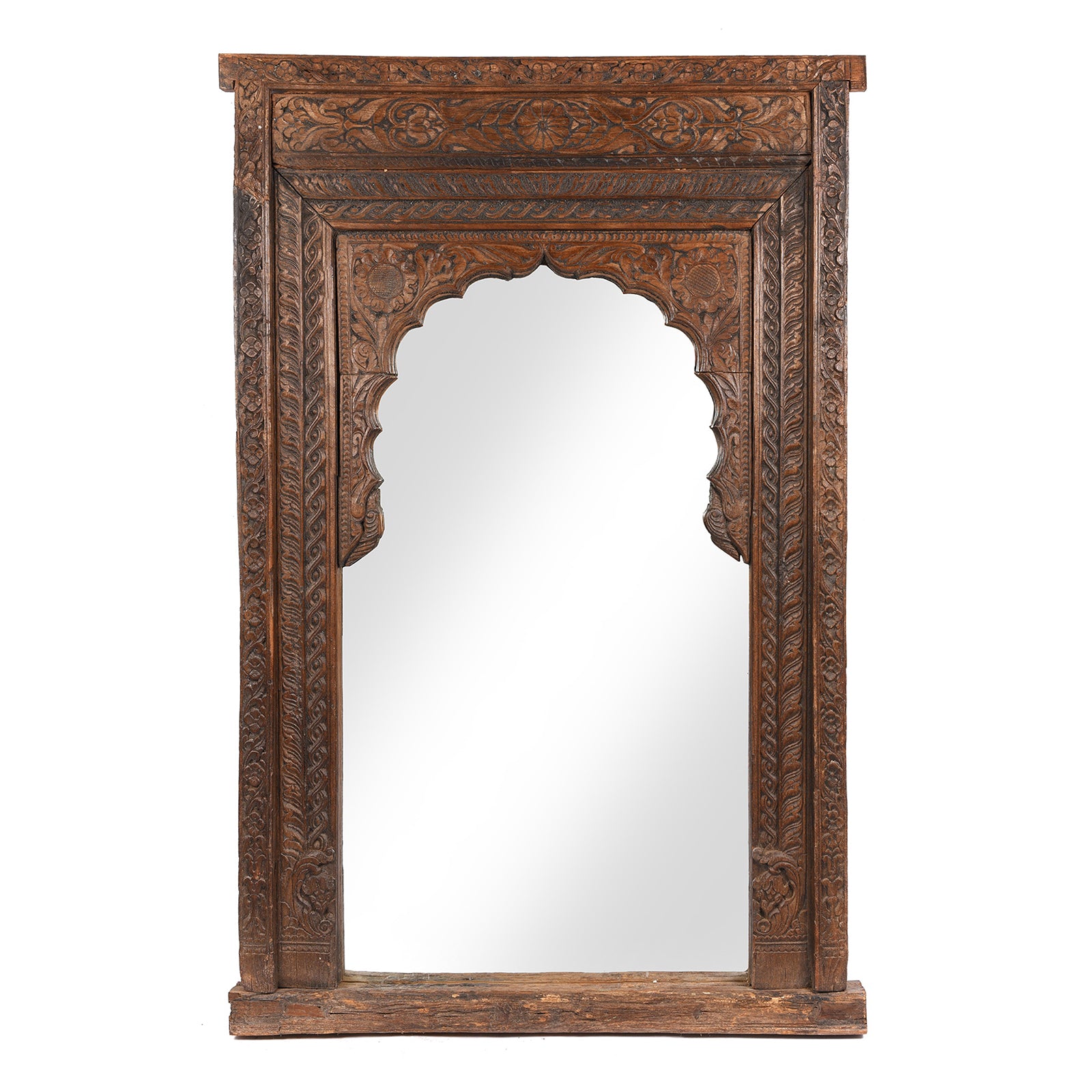 Oriental & Indian Mirrors | Carved & Painted Mirrors | INDIGO ANTIQUES ...