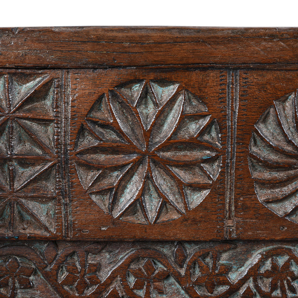 Antique Indian Majus Chest From Saurashtra | Indigo Antiques