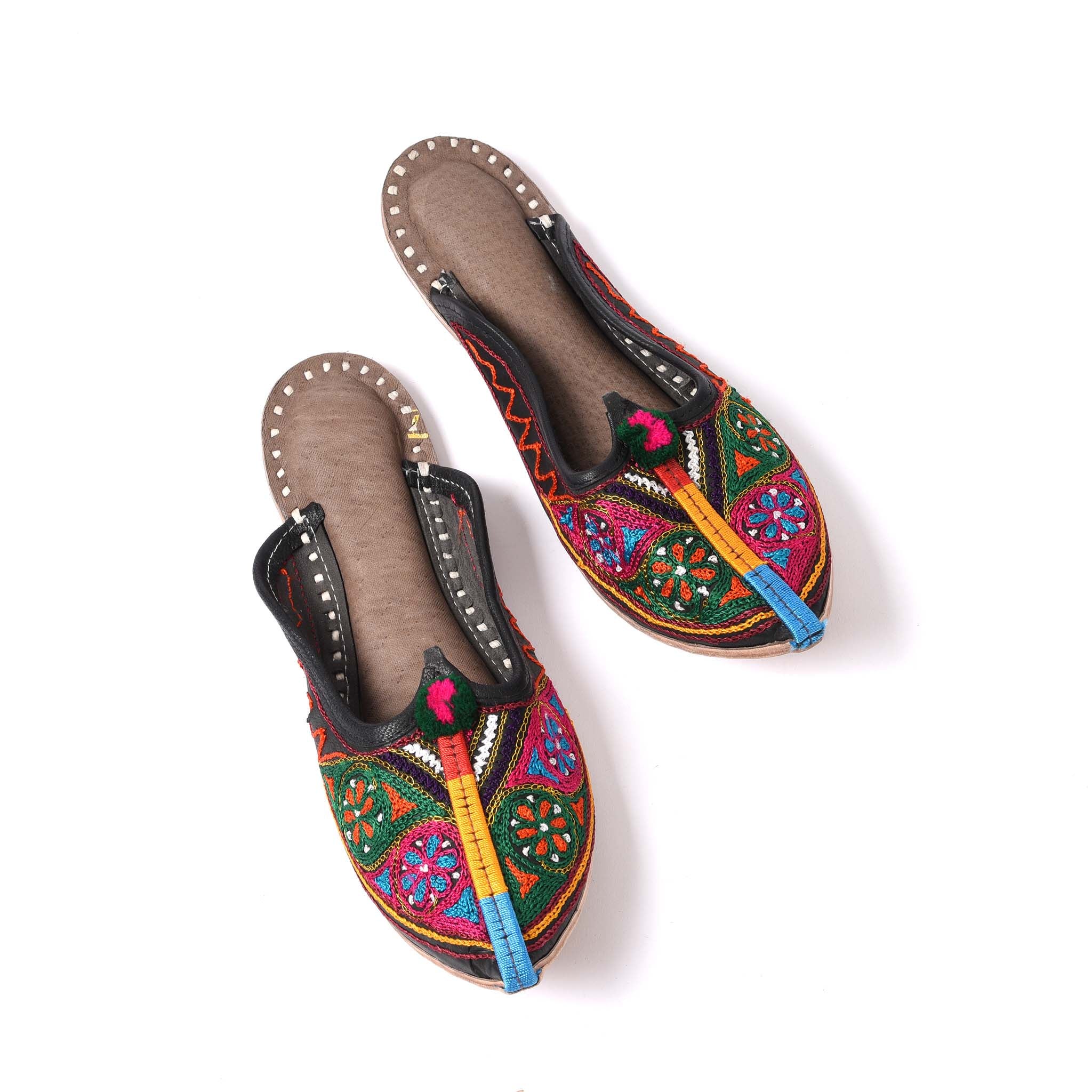 MD MEHRA FASHION Ethnic Indian Genuine Leather Men Shoes Juti Khussa India  | Ubuy